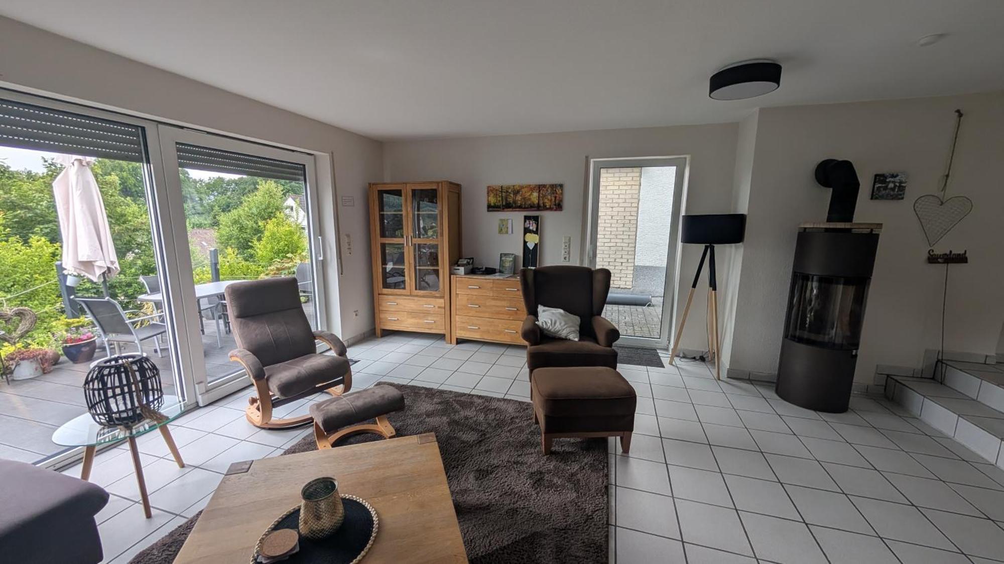 Sauerlandblick Ferienwohnung Altena Ngoại thất bức ảnh